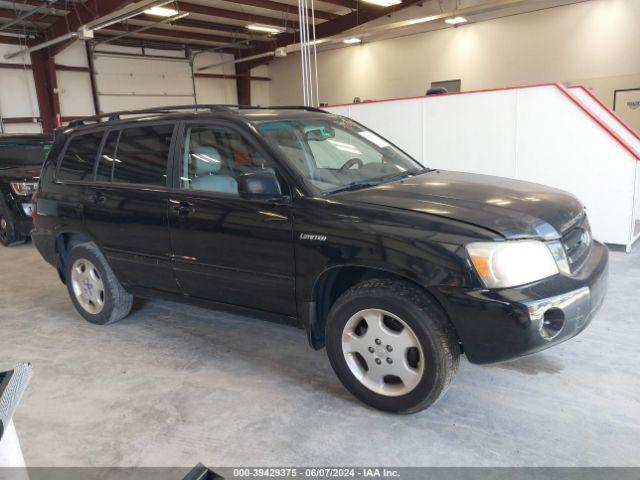  Salvage Toyota Highlander