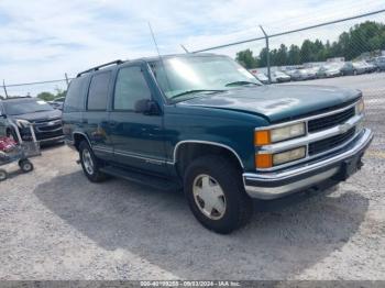  Salvage Chevrolet Tahoe