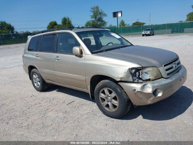  Salvage Toyota Highlander