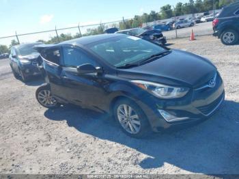  Salvage Hyundai ELANTRA