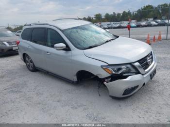  Salvage Nissan Pathfinder