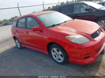  Salvage Toyota Matrix