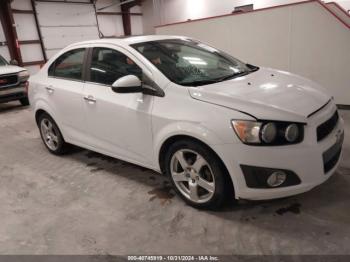  Salvage Chevrolet Sonic