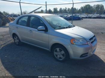  Salvage Chevrolet Aveo