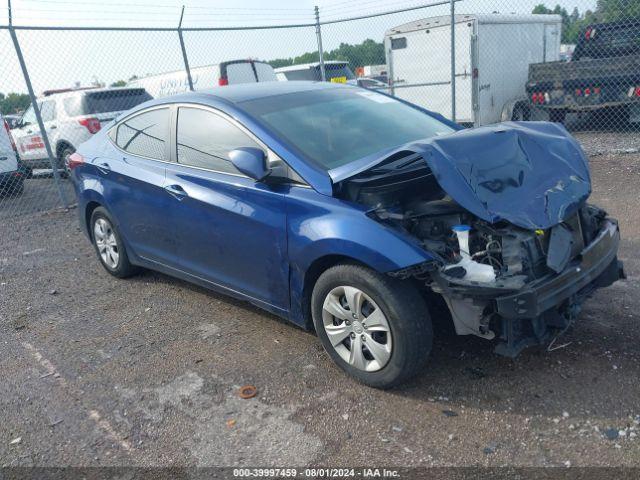  Salvage Hyundai ELANTRA