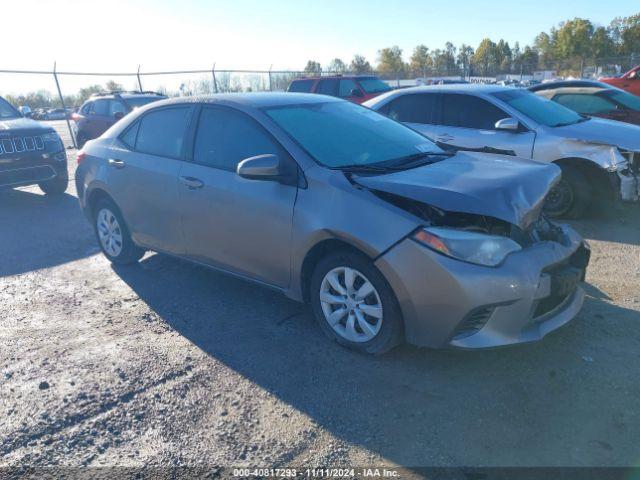  Salvage Toyota Corolla