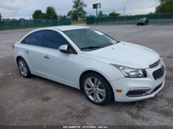  Salvage Chevrolet Cruze