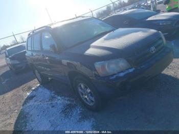  Salvage Toyota Highlander