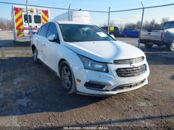  Salvage Chevrolet Cruze