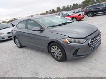  Salvage Hyundai ELANTRA