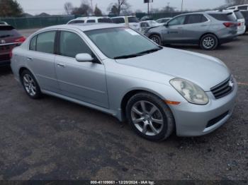  Salvage INFINITI G35