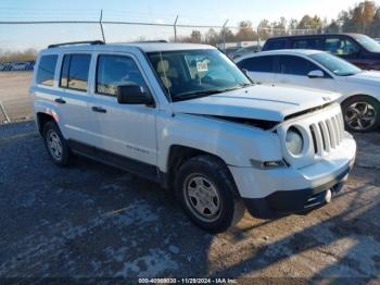  Salvage Jeep Patriot