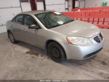  Salvage Pontiac G6