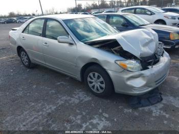  Salvage Toyota Camry