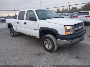  Salvage Chevrolet Silverado 2500