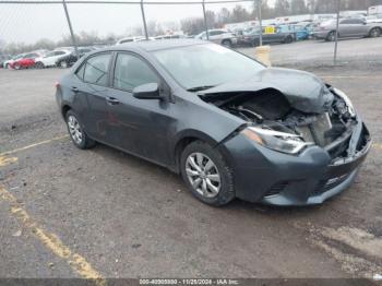  Salvage Toyota Corolla