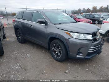  Salvage Toyota Highlander