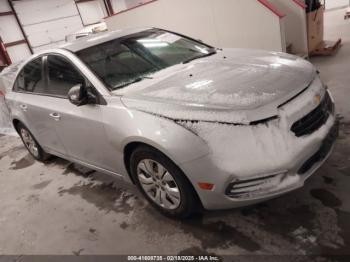  Salvage Chevrolet Cruze