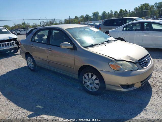  Salvage Toyota Corolla