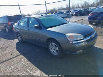  Salvage Chevrolet Malibu