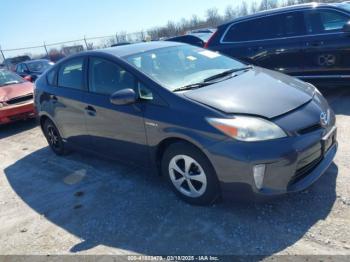  Salvage Toyota Prius