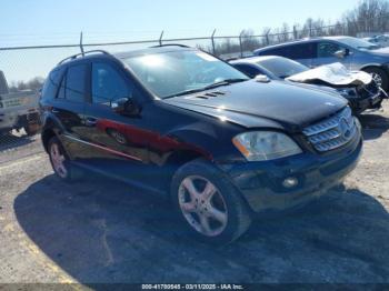  Salvage Mercedes-Benz M-Class