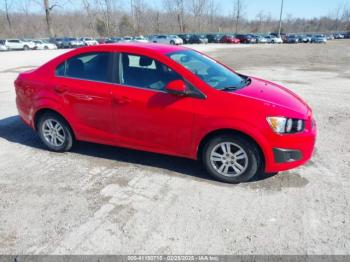  Salvage Chevrolet Sonic