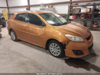  Salvage Toyota Matrix