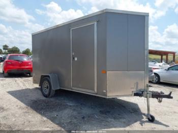  Salvage Covered Wagon 12  Enclosed Trailer