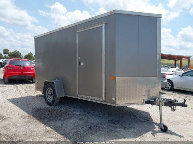  Salvage Covered Wagon 12  Enclosed Trailer