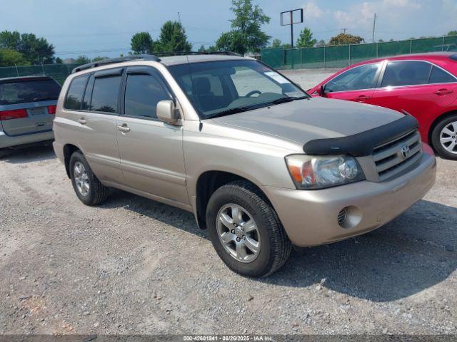  Salvage Toyota Highlander