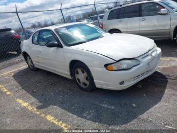  Salvage Chevrolet Monte Carlo