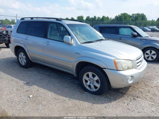 Salvage Toyota Highlander