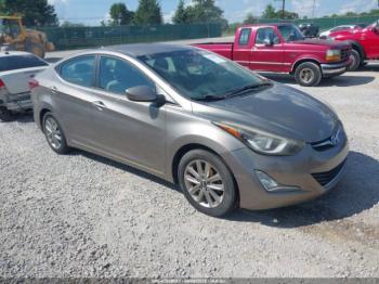  Salvage Hyundai ELANTRA