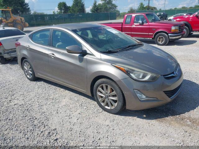  Salvage Hyundai ELANTRA