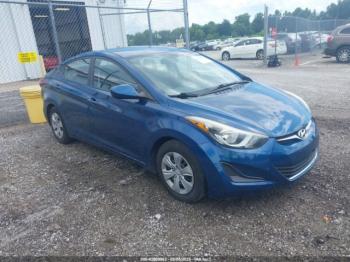  Salvage Hyundai ELANTRA