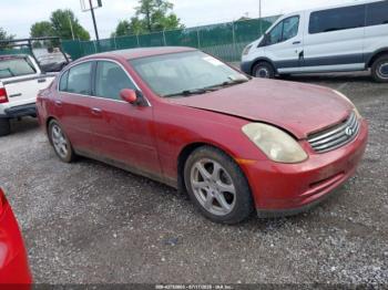 Salvage INFINITI G35