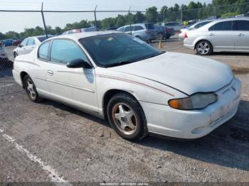  Salvage Chevrolet Monte Carlo