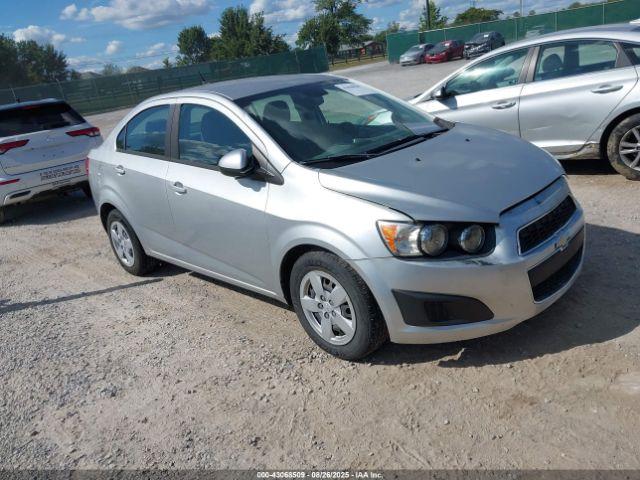  Salvage Chevrolet Sonic