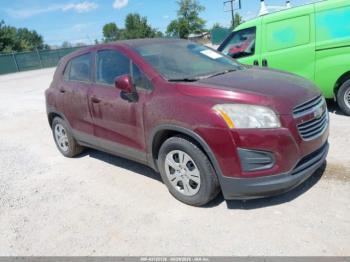  Salvage Chevrolet Trax