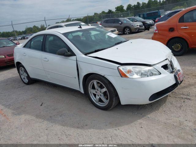  Salvage Pontiac G6