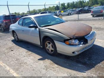  Salvage Chevrolet Monte Carlo