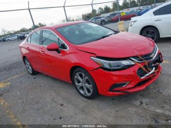  Salvage Chevrolet Cruze