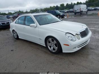  Salvage Mercedes-Benz E-Class