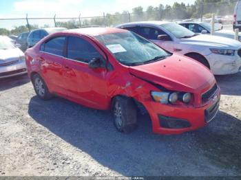  Salvage Chevrolet Sonic