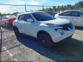  Salvage Nissan JUKE