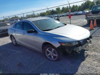  Salvage Chevrolet Malibu