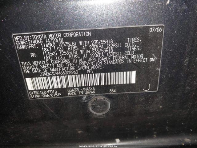 Toyota RAV4 Sport V6 Image 10