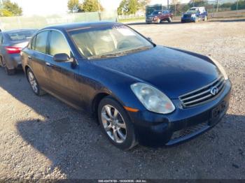  Salvage INFINITI G35