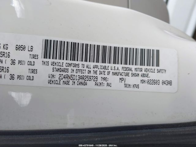 Dodge Grand Caravan Sxt Image 11